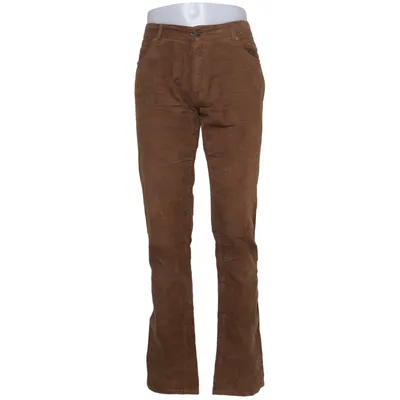 Corduroy broek (Bruin) van POPO Katoen, Polyester