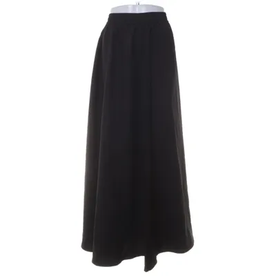 Maxi nederdel (Sort) fra Shein Elastan, Polyester