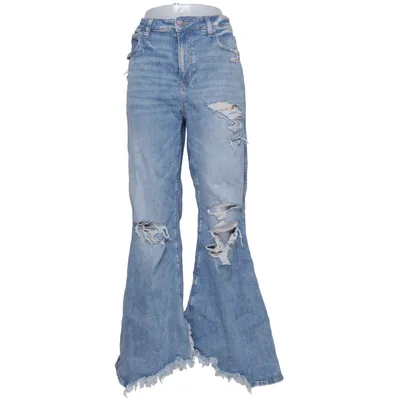 Spijkerbroek (Blauw) van American Eagle Katoen, Elastaan, Gerecycled polyester, Viscose