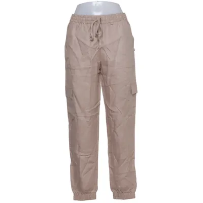 Cargo pants (Beige) from Sinsay Polyamide, Viscose