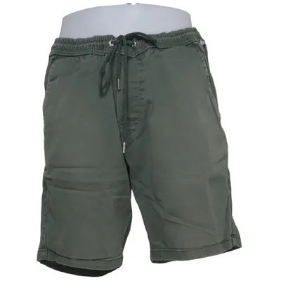 Short (Vert) de Reell Coton, Élasthane