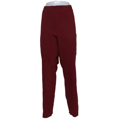 Joggers (Red, White) from Ulla Popken Elastane, Polyester, Viscose