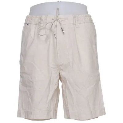 Short (Beige) de Boss Coton, Élasthane, Lin, Polyester
