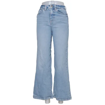 Jeans (Blå) från Wide Leg Bomull, Elastan, Återvunnen polyester, Viskos