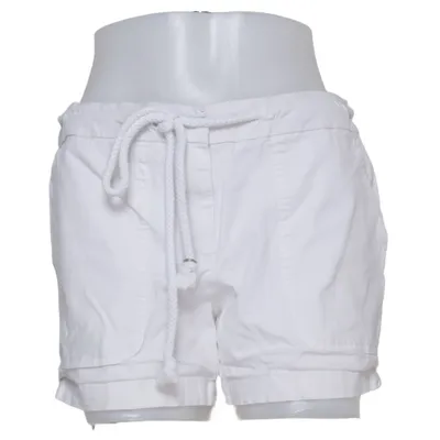 Shorts (White) from Cynthia Rowley Cotton, Elastane