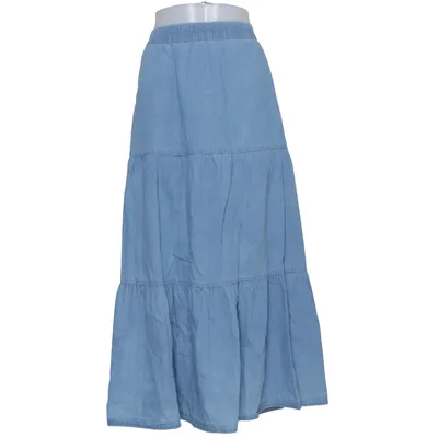 Jupe longue (Bleu) de Cream Coton