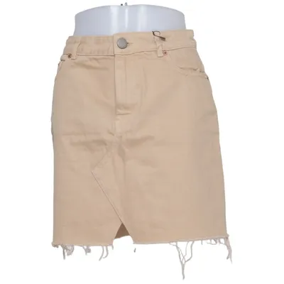 Jupe en jean (Beige) de ASOS Denim Coton