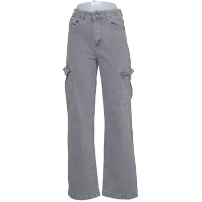 Cargo broek (Grijs) van Hello Miss Katoen, Elastaan