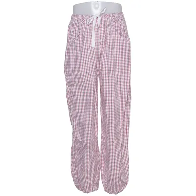 Pyjama broek (Wit, Rood) van Man Katoen