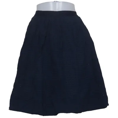 Rok (Blauw) van Uniqlo Katoen, Elastaan, Polyamide, Polyester, Viscose