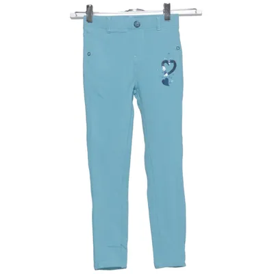 Leggings (Blauw) van Kids Katoen, Elastaan