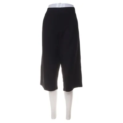 Driekwart broek (Zwart) van Zizzi Elastaan, Viscose