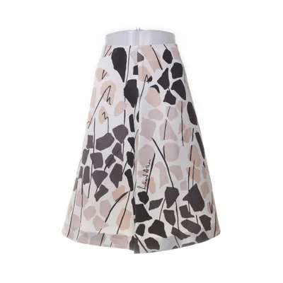 Nederdel (Hvid, Flerfarvet) fra Richard Allan x H&M Polyester