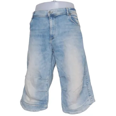 Dreiviertelhose (Blau) von Mens Wear Baumwolle, Elasthan