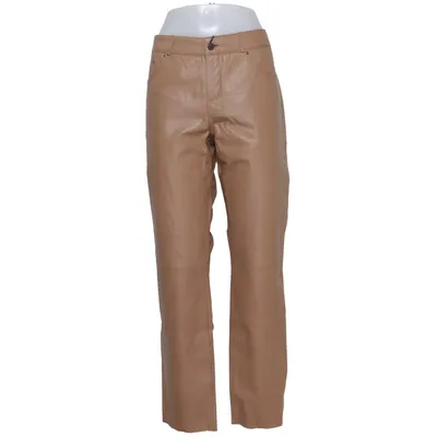 Leren broek (Beige) van Best Connections Leer, Polyester
