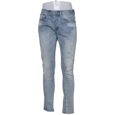 Jeans (Blå) fra Chasin Bomuld, Elastan