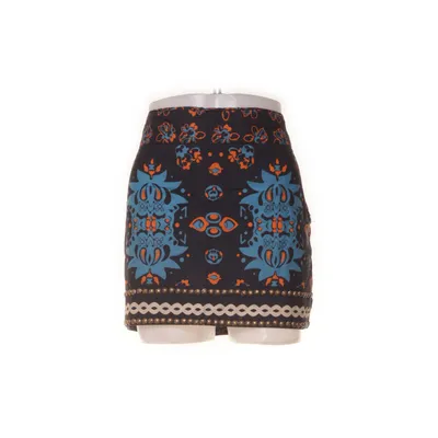 Skirt (Blue, Multicolored) from Koola Anna Cotton