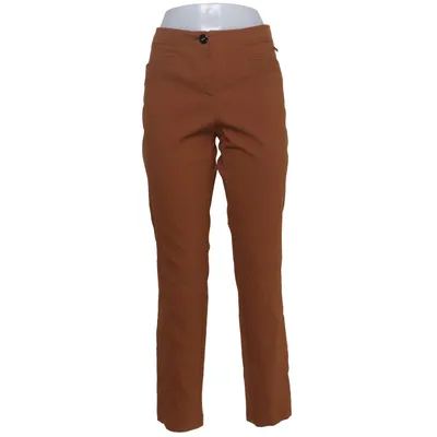 Pantalon (Marron) de Sarah Kern Coton, Élasthane, Polyamide