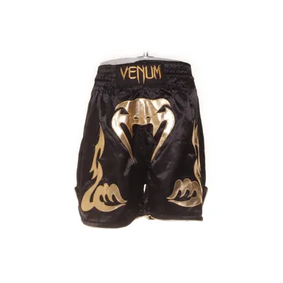 Trainingsshorts (Zwart, Goud) van Venum Polyester
