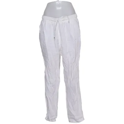Pantalon patte d'éléphant (Blanc) de Doris Streich