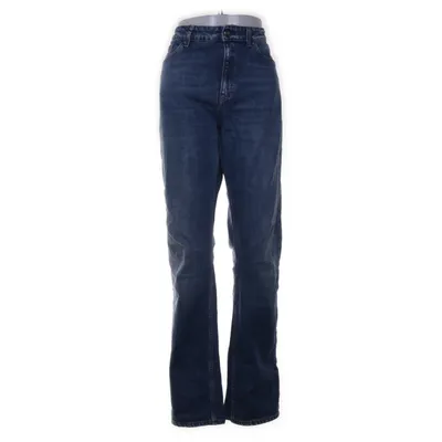 Jeans (STRAIGHT BLUE WASH) fra Marville Elastan, Økologisk bomuld