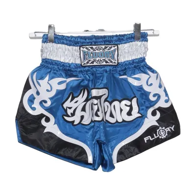 Kampsportsbyxor (Blå, Svart, Vit) från Fluory Polyester