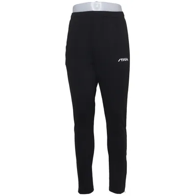 Pantalon de jogging (Noir) de Stiga Élasthane, Polyester