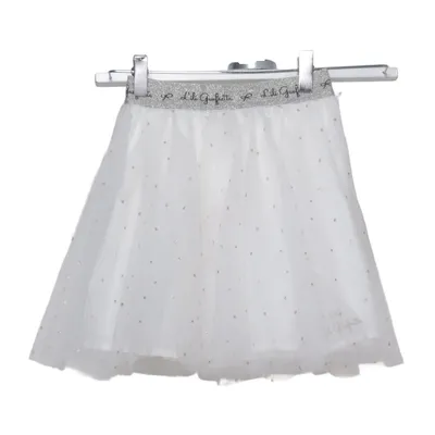Tulle skirt (White) from Lili Gaufrette Cotton