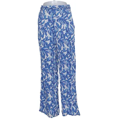 Palazzobyxor (Blå, Vit) från Bluesteel Bomull, Polyester, Viskos