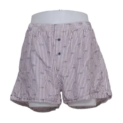 Pajama shorts (Brown, White) from Libertine-Libertine Cotton