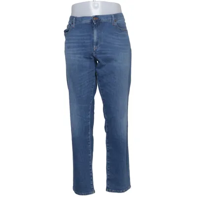 Jeans (Blå) från Alberto Bomull, Elastan, Polyester