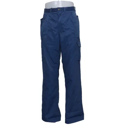 Cargo pants (Blue) from Snickers Cotton, Polyamide