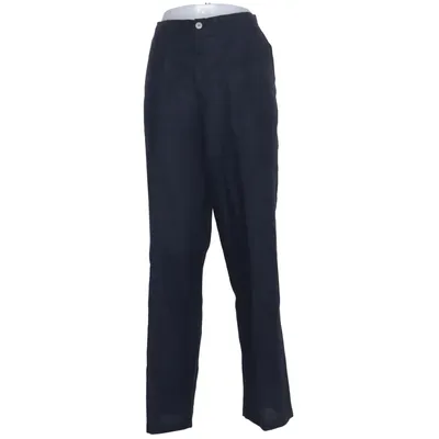 Pants (Blue) from By Ann Wineus Linen, Polyester