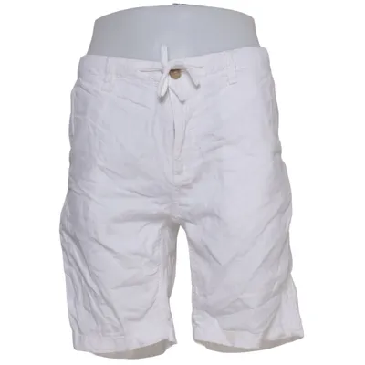 Short (Blanc) de Benson Coton, Lin