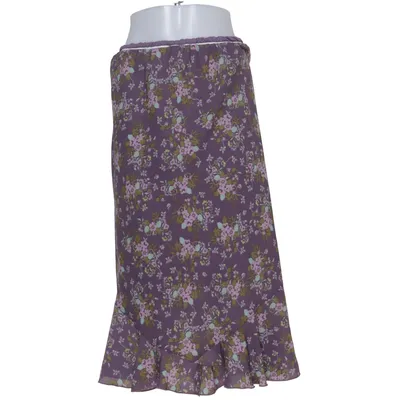 Skirt (Purple, Multicolored) from Daxon Polyester