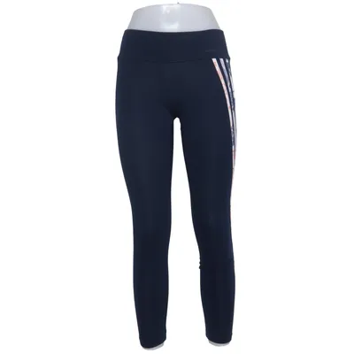 Sportleggings (Blauw, Meerkleurig) van Adidas Neo Katoen, Elastaan, Polyester