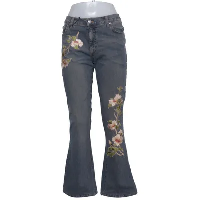 Jeans (Blue, Multicolored) from Blumarine Cotton, Elastane