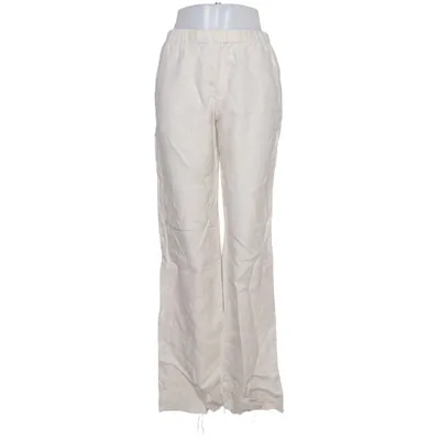 Broek (Beige) van Samsøe & Samsøe Linnen, Polyester, Viscose