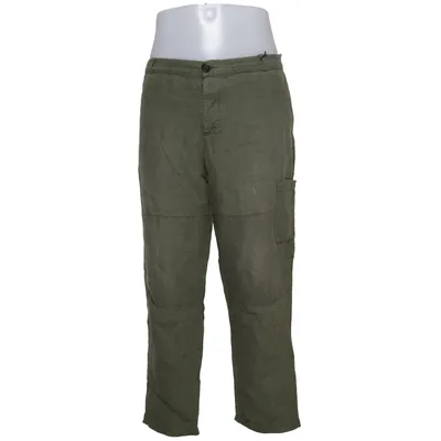 Bukser (Grøn) fra Oliver Spencer Bomuld, Linned, Polyester