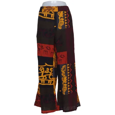 Pants (Yellow, Red, Brown, Multicolored) Cotton, Polyester