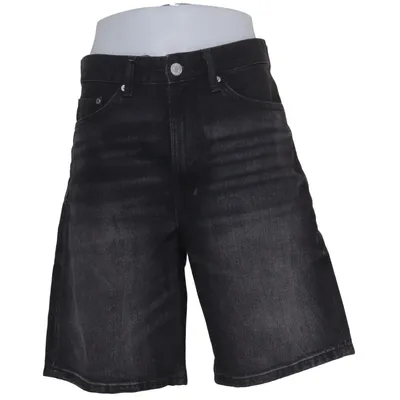 Short en jean (Relaxed Fit) de H&M Coton, Polyester