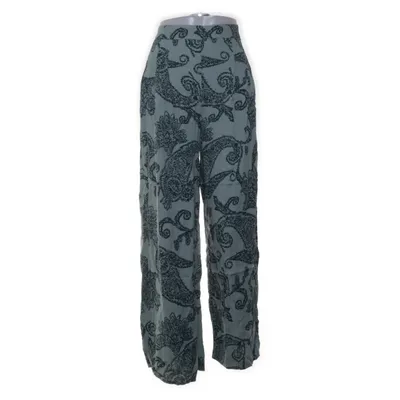 Palazzobyxor (Grön, Flerfärgad) från Indiska Viskos