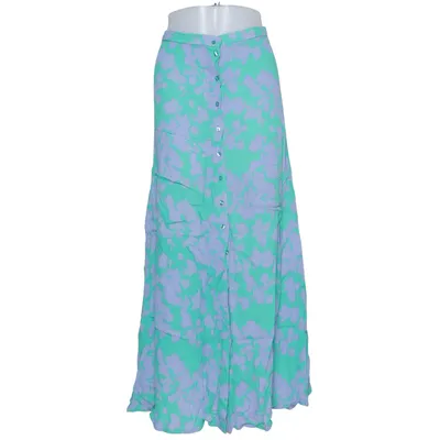 Jupe longue (Vert, Violet) de Joelle Viscose