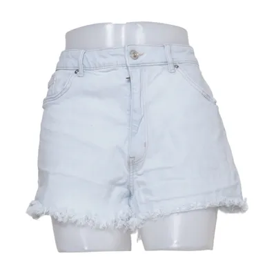 Denim shorts (Blauw) van Divided by H&M Katoen, Elastaan, Polyester