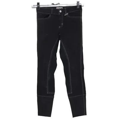 Pantalon d'équitation (Noir) de Back2Back Coton, Élasthane, Polyamide