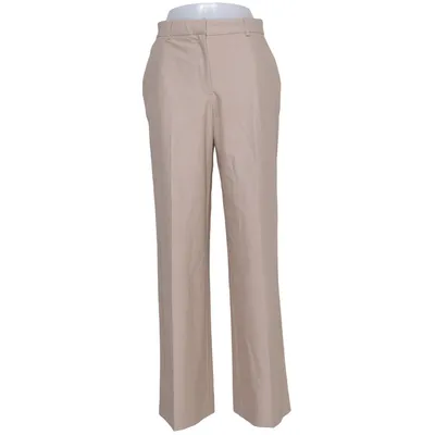 Kostuumbroek (Beige) van Selected Femme Elastaan, Gerecycled polyester, Viscose