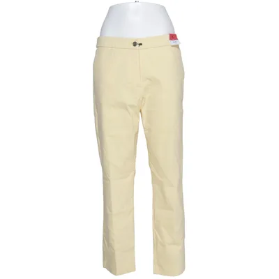 Chino (Jaune) de Lefties Coton, Élasthane, Polyester