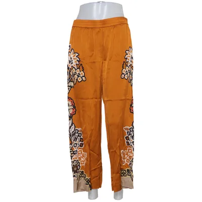 Palazzobyxor (Brun, Flerfärgad) från Marc Cain Elastan, Viskos