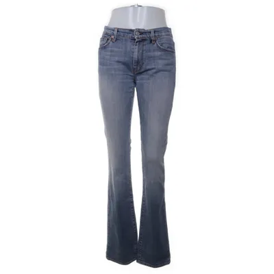 Spijkerbroek (Blauw) van 7 for All Mankind Katoen, Elastaan