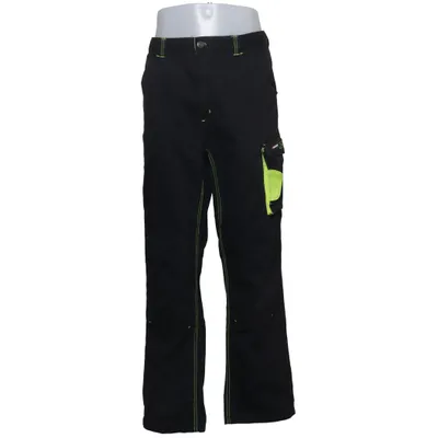 Pantalon de travail (Noir, Jaune) de Parkside Coton, Polyester